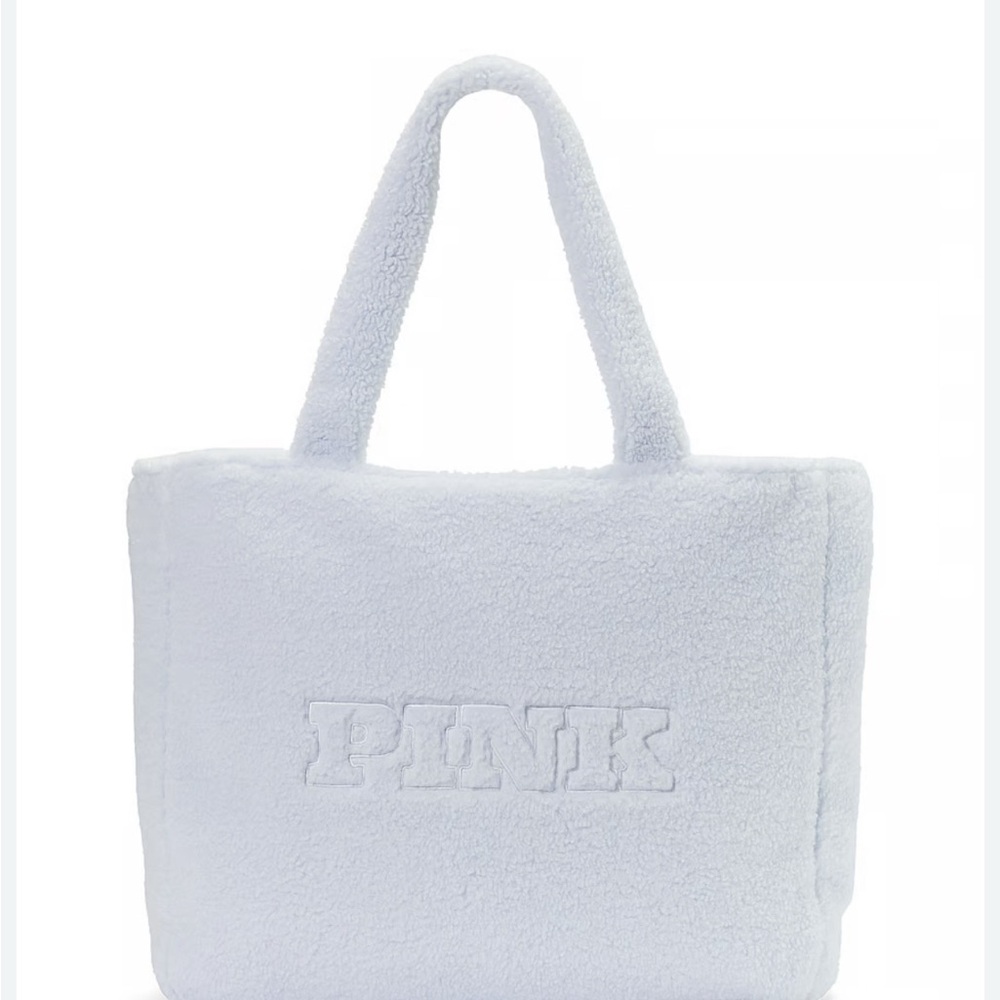 PINK Victoria's Secret Blue Tote Bag